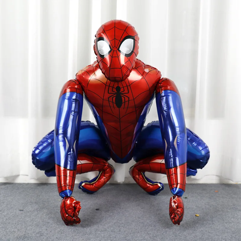 Большие 3D воздушные шары из фольги Человек-паук Железный человек | Дом и сад