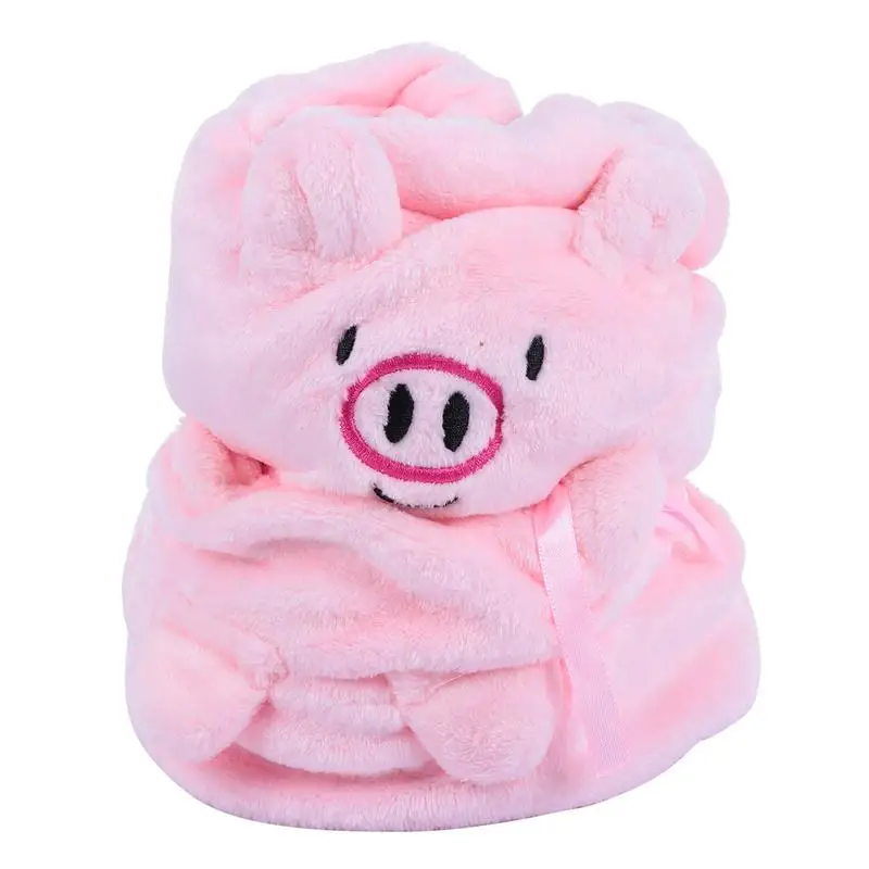 

1pc Soft Plush Blanket Adorable Children Blanket Comfortable Kids Blanket