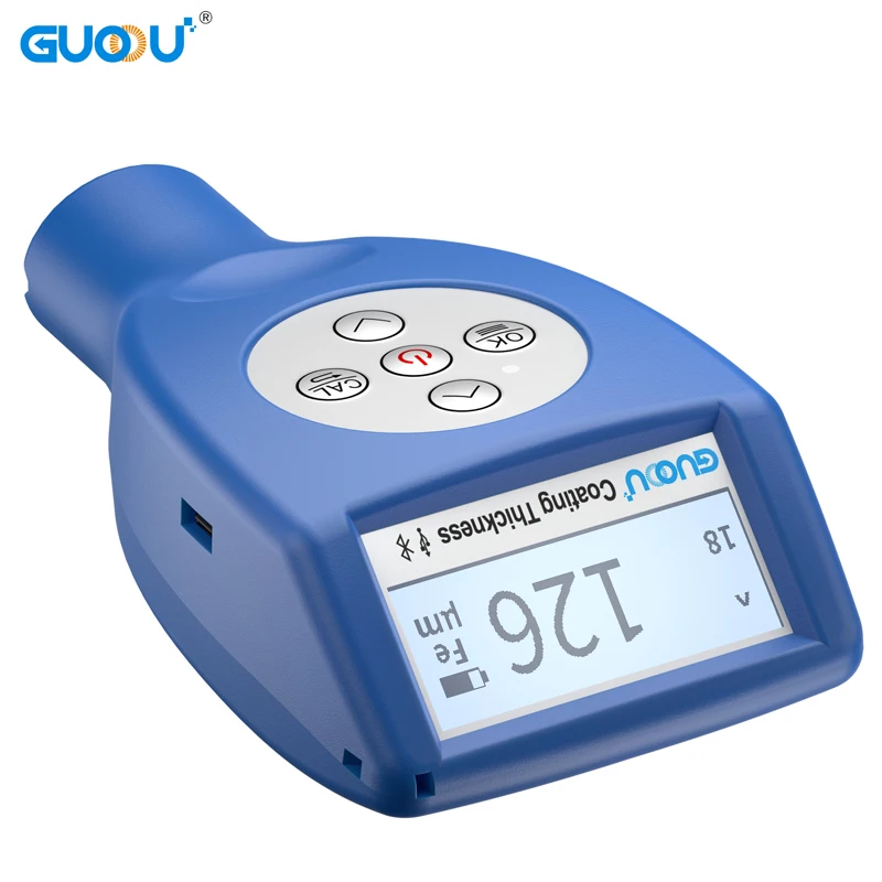 

Iron and non-ferrous Metals Thickness Measure Digital Paint Meter Car Coating Thickness Gauge