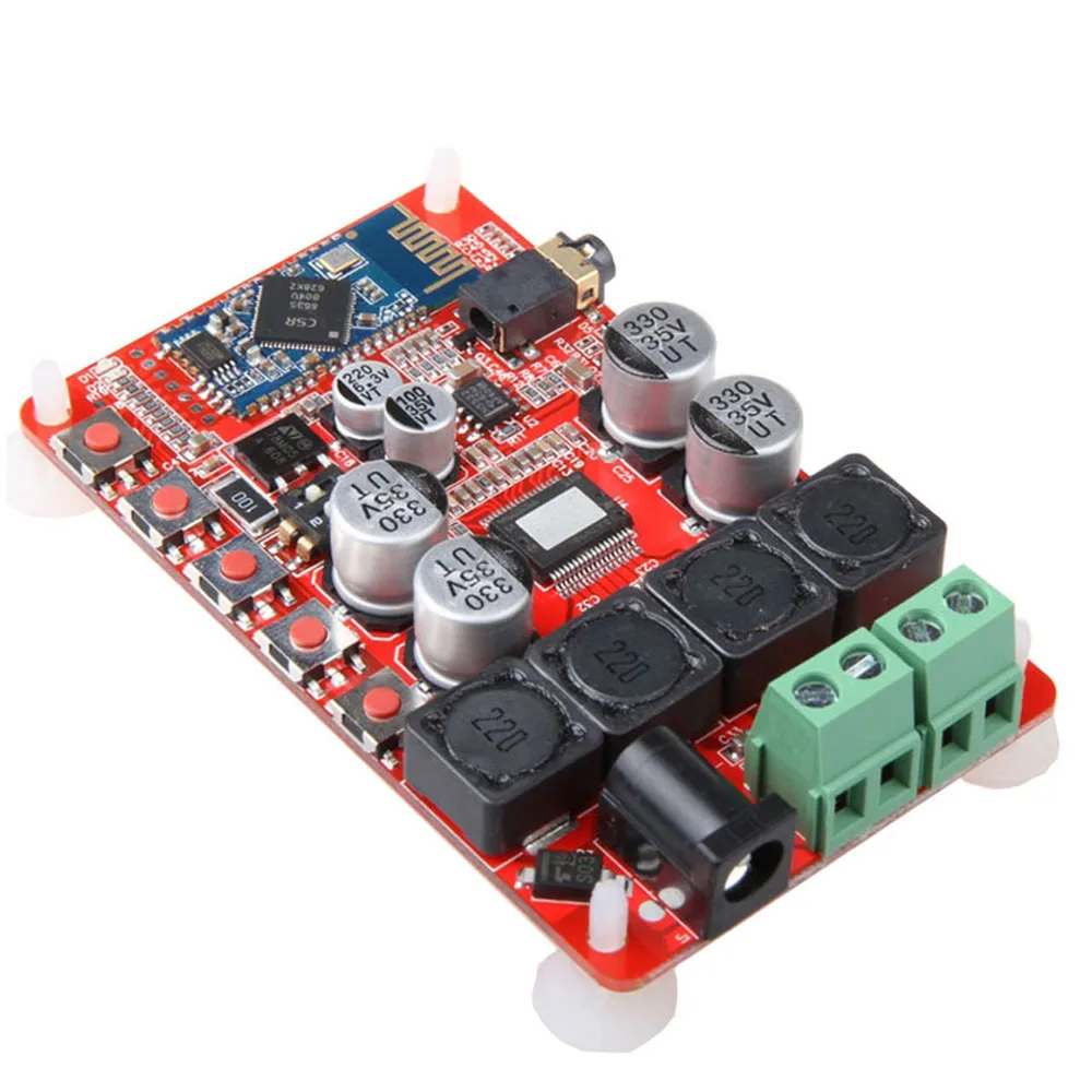 CSR8635 Bluetooth 4 1 аудио приемник музыкальный адаптер плата цифрового усилителя TDA7492P 50