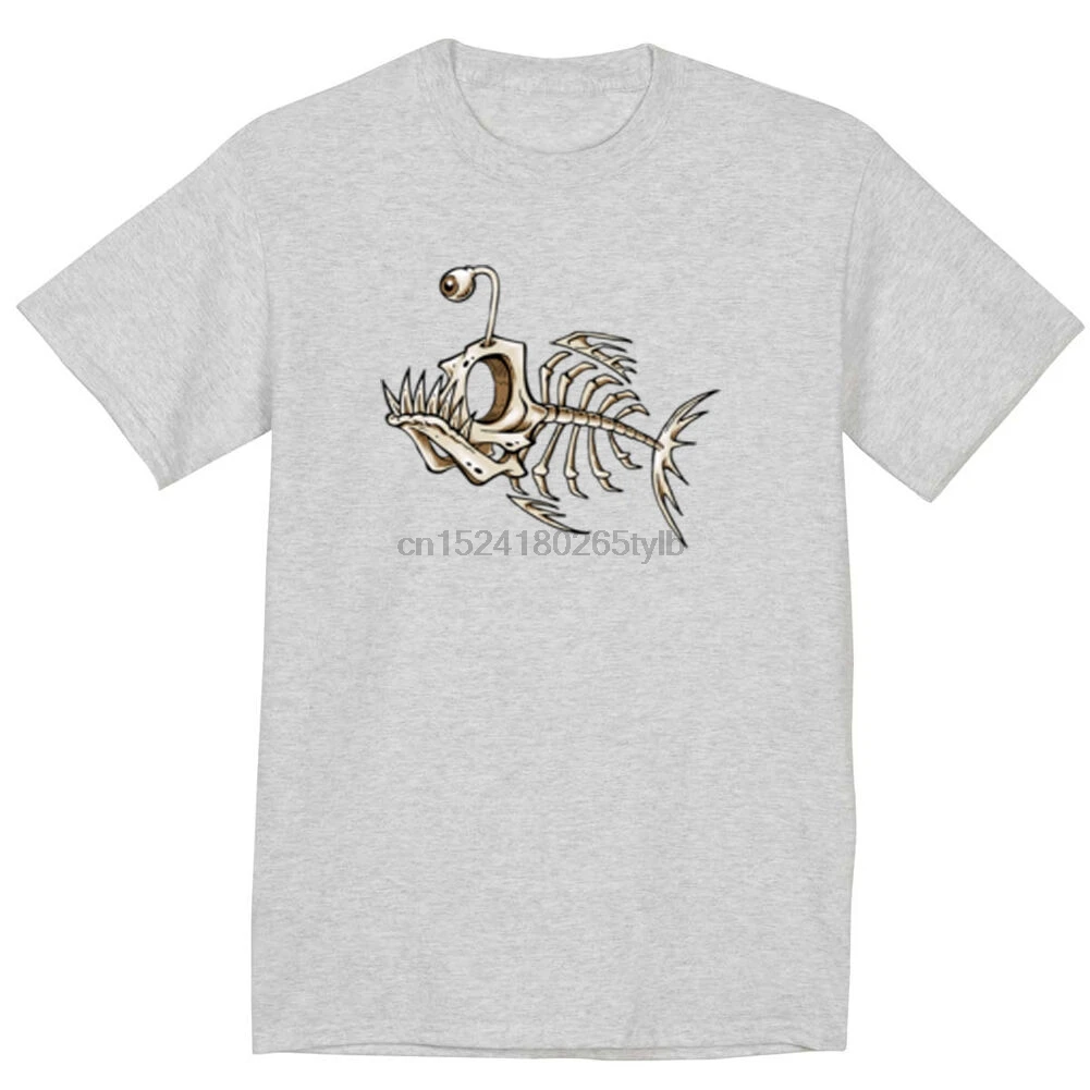 

big and tall t-shirt for men fish bones fishing funny tall tee shirt men
