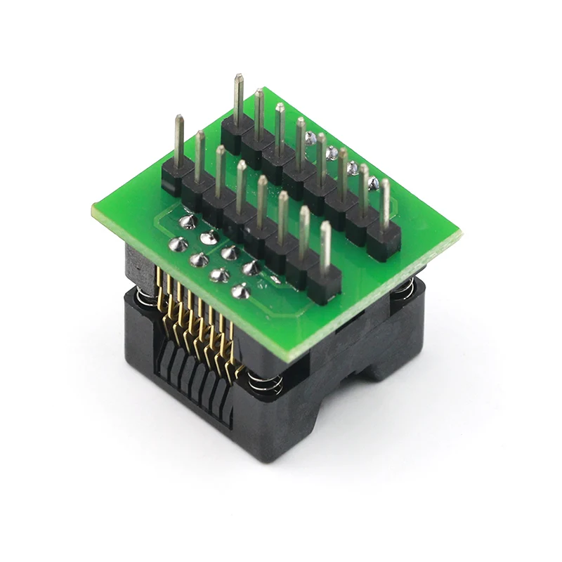 SOP16 до DIP16 поворотный SOIC16 к IC сокет программатор адаптер розетка 150 мил |