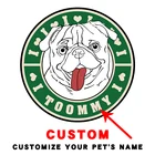 Термочувствительные патчи для домашних животных, собак, Мопсов