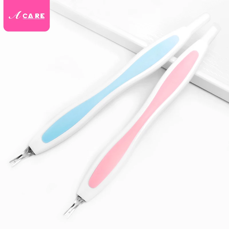 ACARE 2 шт. ножницы для кутикулы удаляет мертвую кожу пуш-ап силиконовый