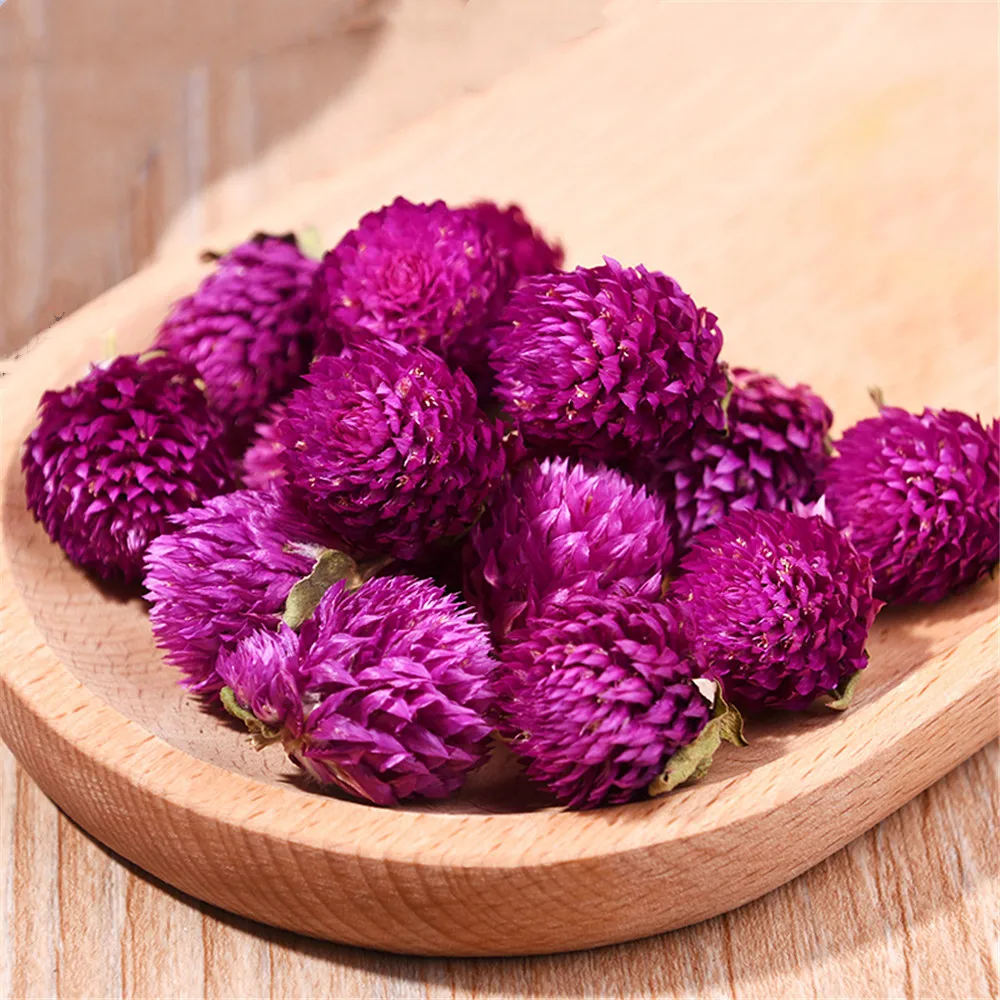 50 г/100 г фиолетовые бутоны Gomphrena globosa естественно высушенные цветы прессованные DIY
