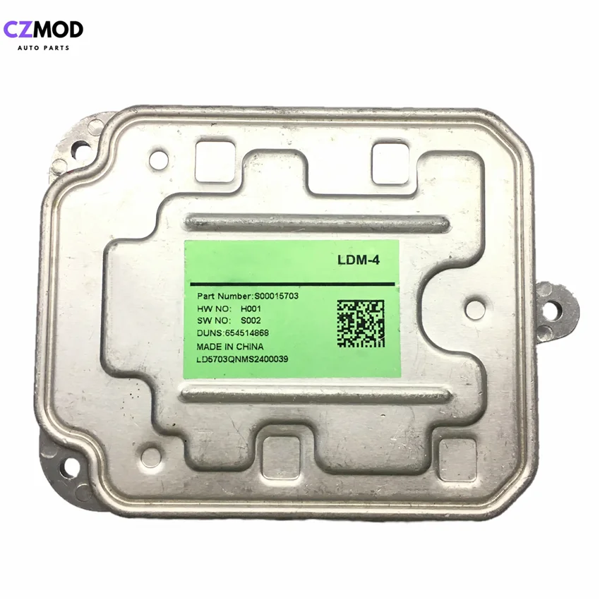 

CZMOD Original Used S00015703 Xenon Headlight HID Ballast Control Module LDM-4 654514868 car accessories