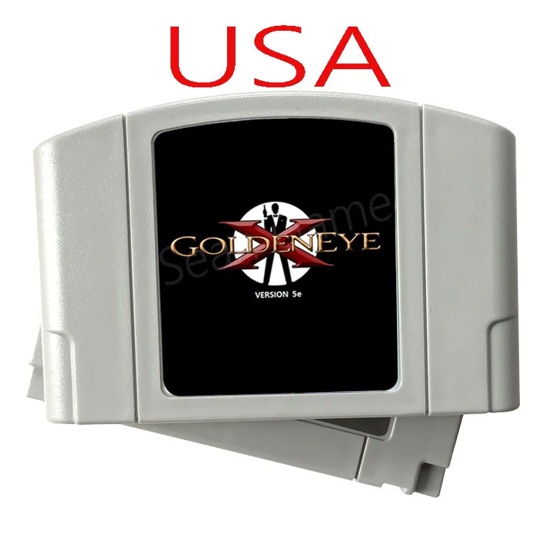 

High USA NTSC Quality Customer Cartridge Goldeneye X Card for 64 Bit Video Game Console