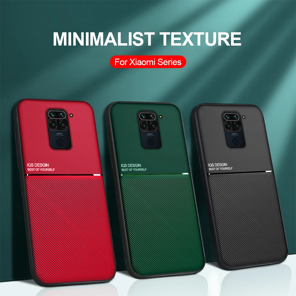 Магнитный автомобильный матовый чехол для redmi note 9, силиконовый ударопрочный чехол для xiaomi redmi note 9 pro 9s 9pro max, чехлы