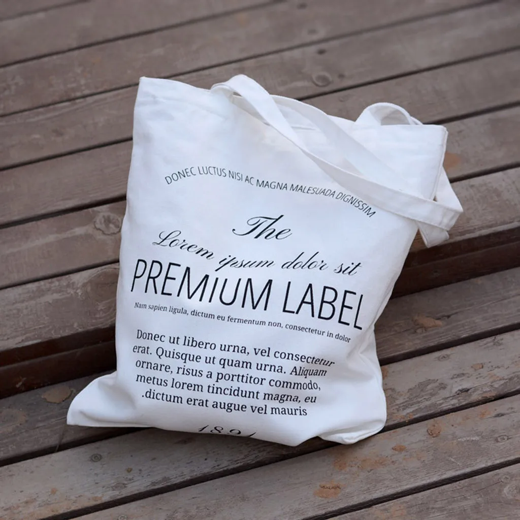 Сумка женская холщовая с надписью модный мессенджер на плечо вместительный тоут