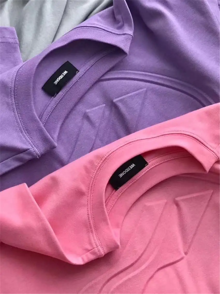 

New 3M Reflective WE11DONE T shirt Men Women WELLDONE Polar Bear WE11 DONE T-shirt Tees