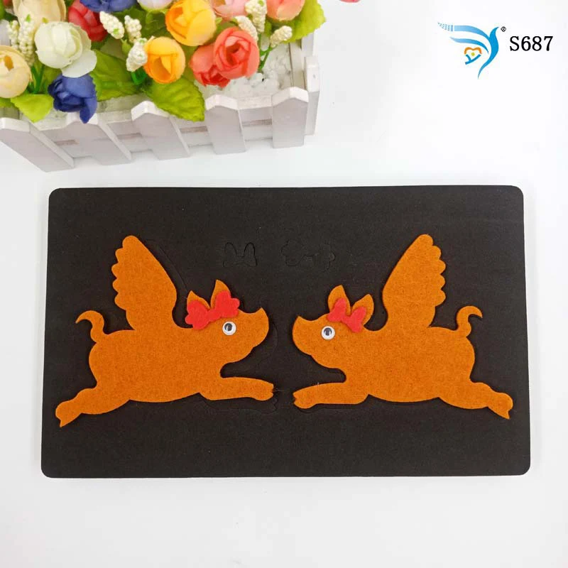 

Flying Pig S687 Muyu Wooden Mold Cutting Dies Suitable For Market General Machines