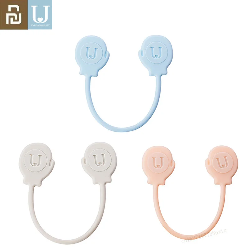 Многофункциональный магнитный органайзер для кабеля Youpin 3 шт. разных цвета