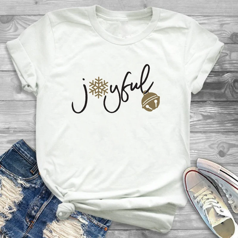 Tee Shirt Tees T-shirts Women Fashion Clothing Plaid Tree Truck New Year Merry Christmas Womens Female Graphic T Shirt T-Shirt - Цвет: CZ20464