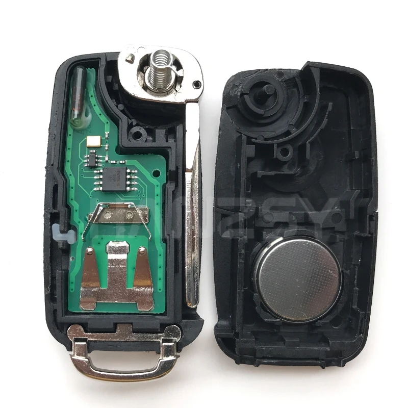 3 кнопки 434 МГц дистанционный ключ для Volkswagen VW Beetle Golf Eos Polo Sharan 2011 2012 2013 раскладной