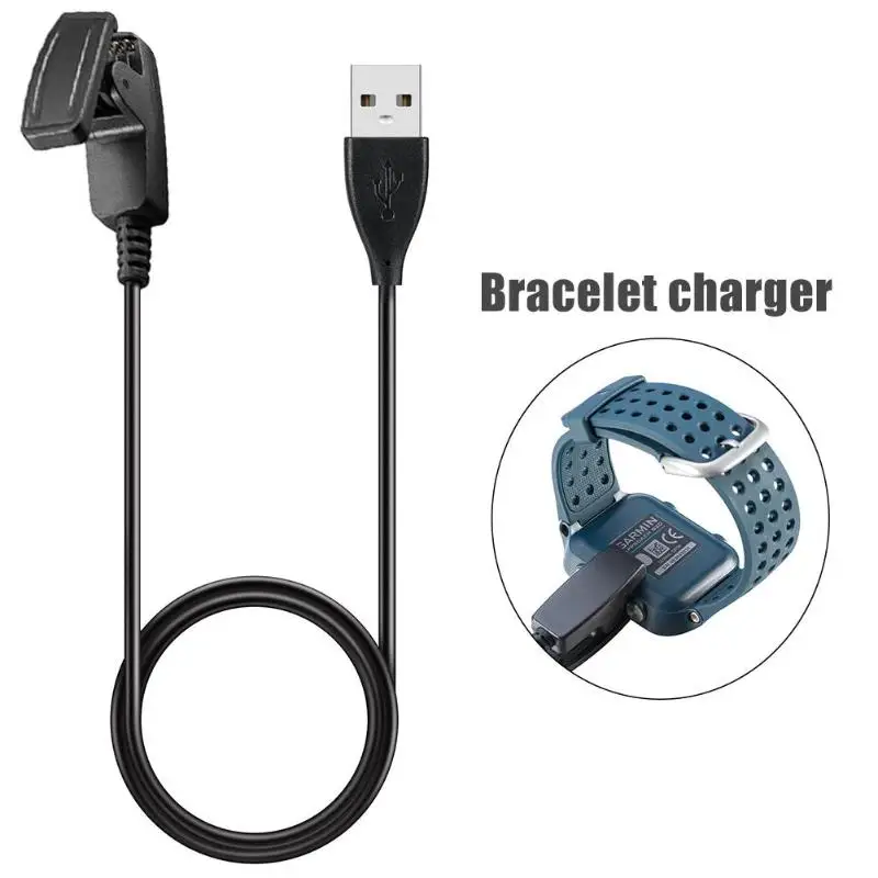 

1m USB Charger Adapter for Garmin Smart Band TPE Charging Station Cable for Garmin Forerunner 735XT 235 230 63035