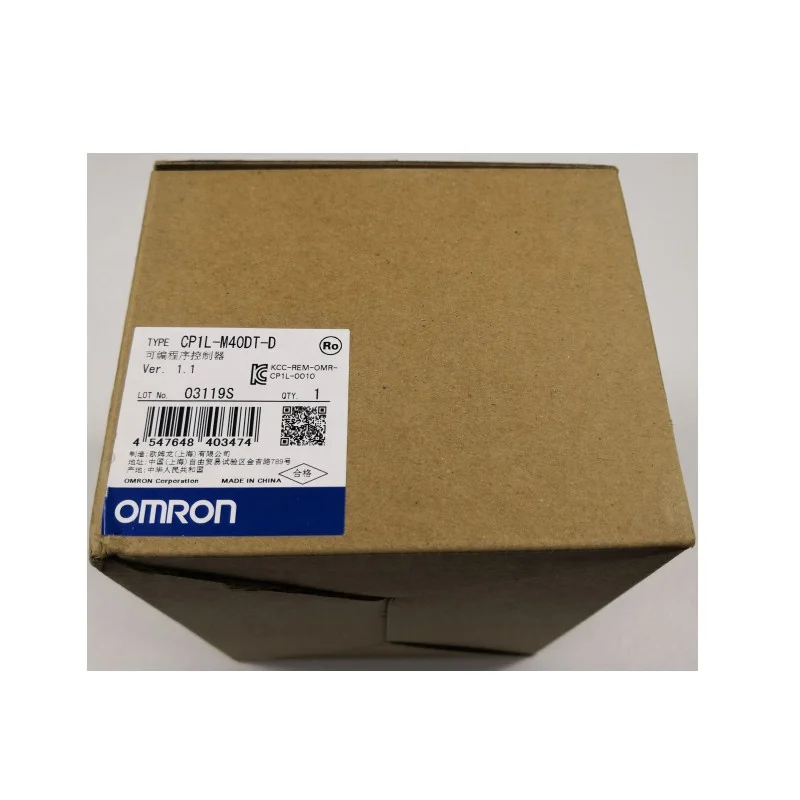 

New original OMRON CP1L-M40DT-D PLC
