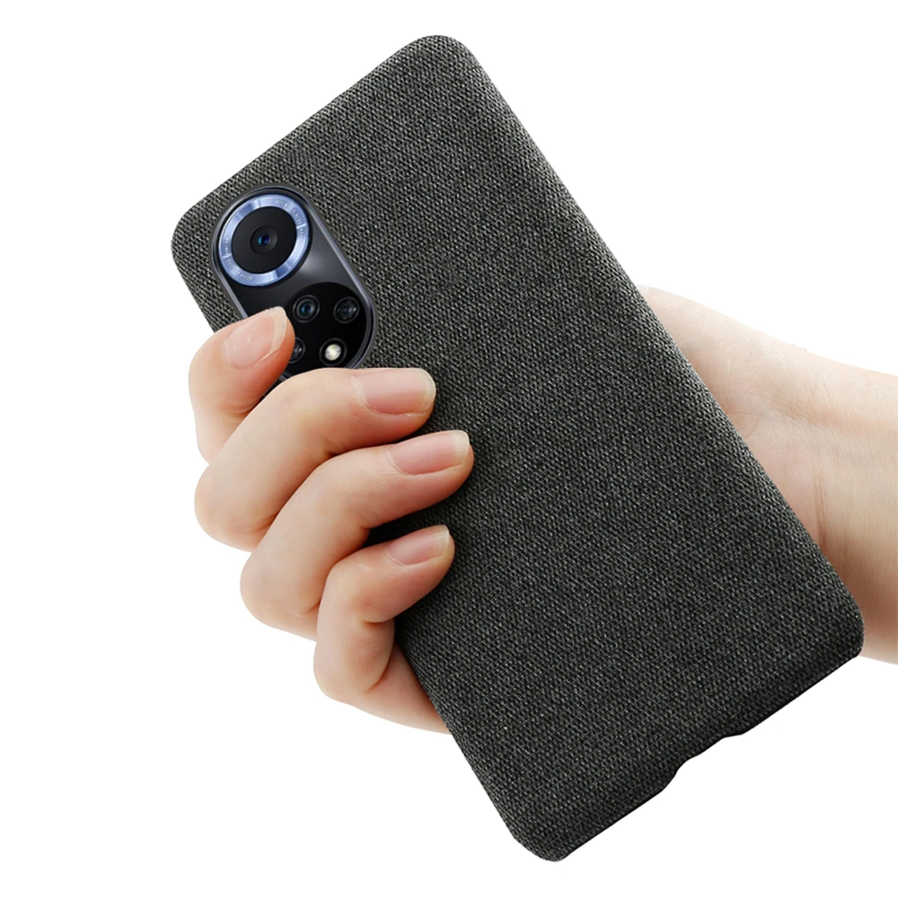 

For Huawei Nova 9 8 5 5i 7 Pro 5G 6 SE Funda Luxury Cloth Texture Fitted Case For Huawei Nova 8i 7i 3i 2i 5T 5z 4e Cover Coque