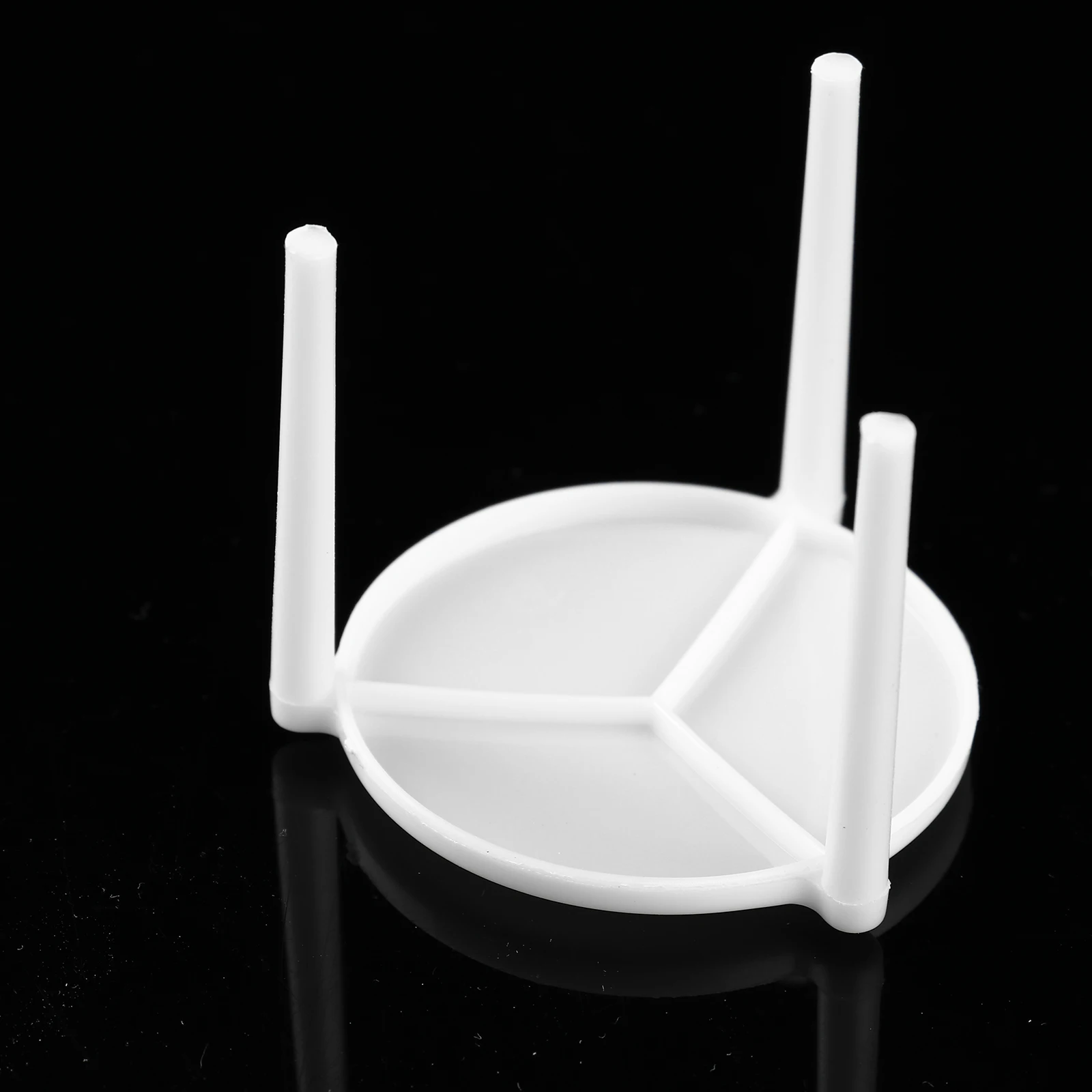 100 шт. Настольный вкладчика пиццы стенд Пластик штатив стека для ресторана