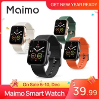 maimo smart watch 1 69 screen 5atm waterproof maimo sports smartwatch blood oxygen monitor heart rate fitness 70mai