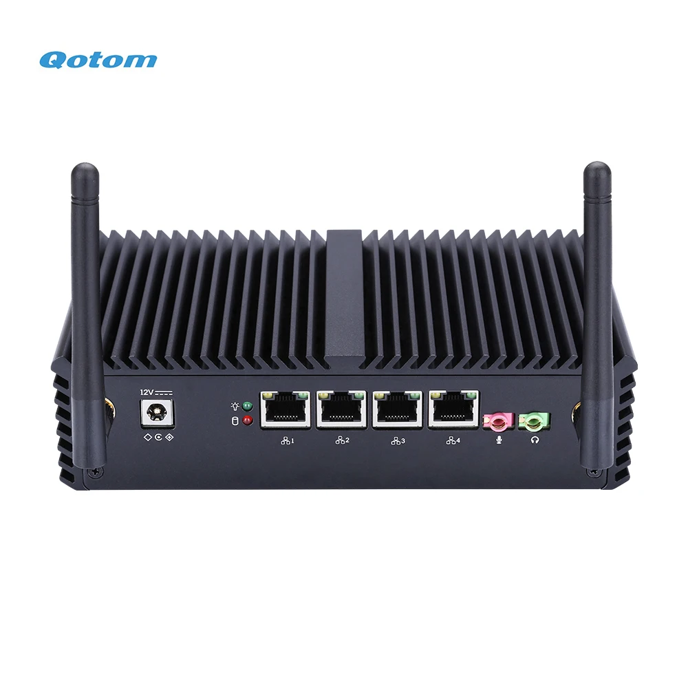 Qotom мини материнская плата Q4200UG4 P Core i5 процессор 4 Gigabit NIC PFSense CentOS Sophos для строить