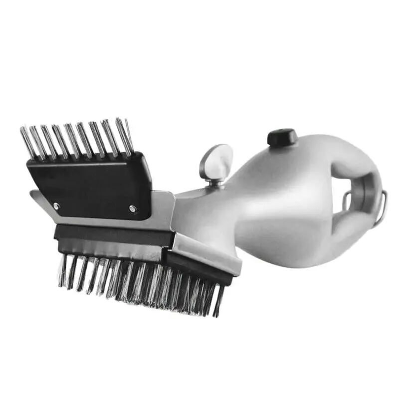 

1PC BBQ Vapor Cleaner Brush Barbecue Stainless Steel Cleaning Churrasco Outdoor New 2019 Stainless Steel Cleaner Brush XB 130