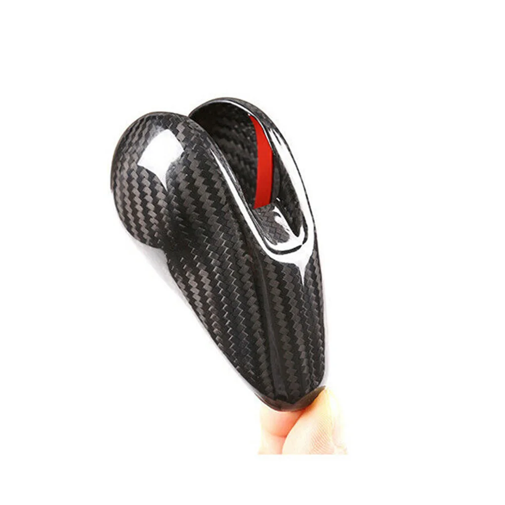 

Car Gear Shift Knob Cover Trim Carbon Fiber For Porsche MACAN 2014-2020