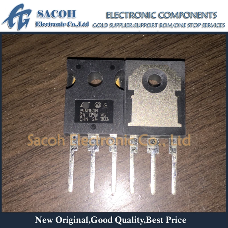 10Pcs c24NM60N or STW24NM65N 24NM65N TO-247 19A 600V Power MOSFET FOB Refere