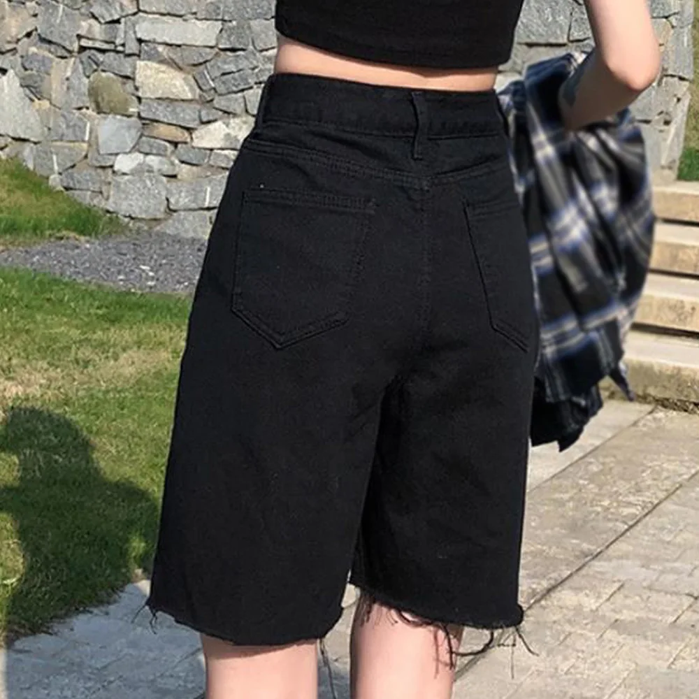 Female Casual Summer Denim Shorts Women 