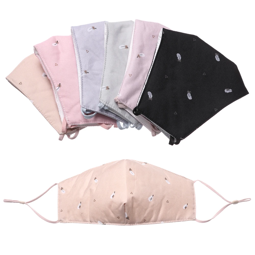 1 шт. противопылевая маска хлопковая дышащая Ветрозащитная для рта Моющиеся