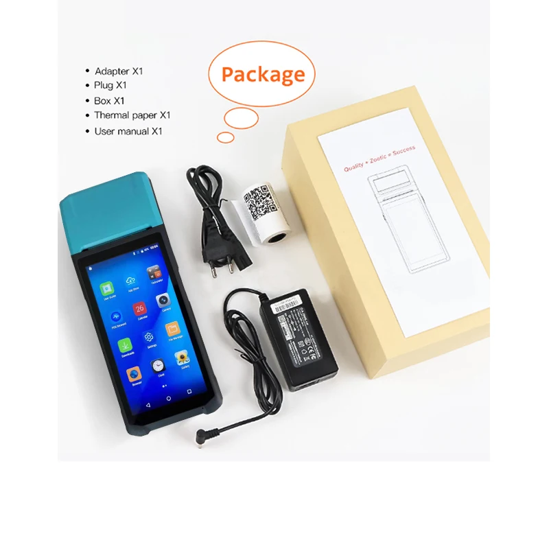 

58mm impresora multifuncion portable 3G/4G WiFi Mobile Support bluetooth, wireless, Android Scan code printing integrated
