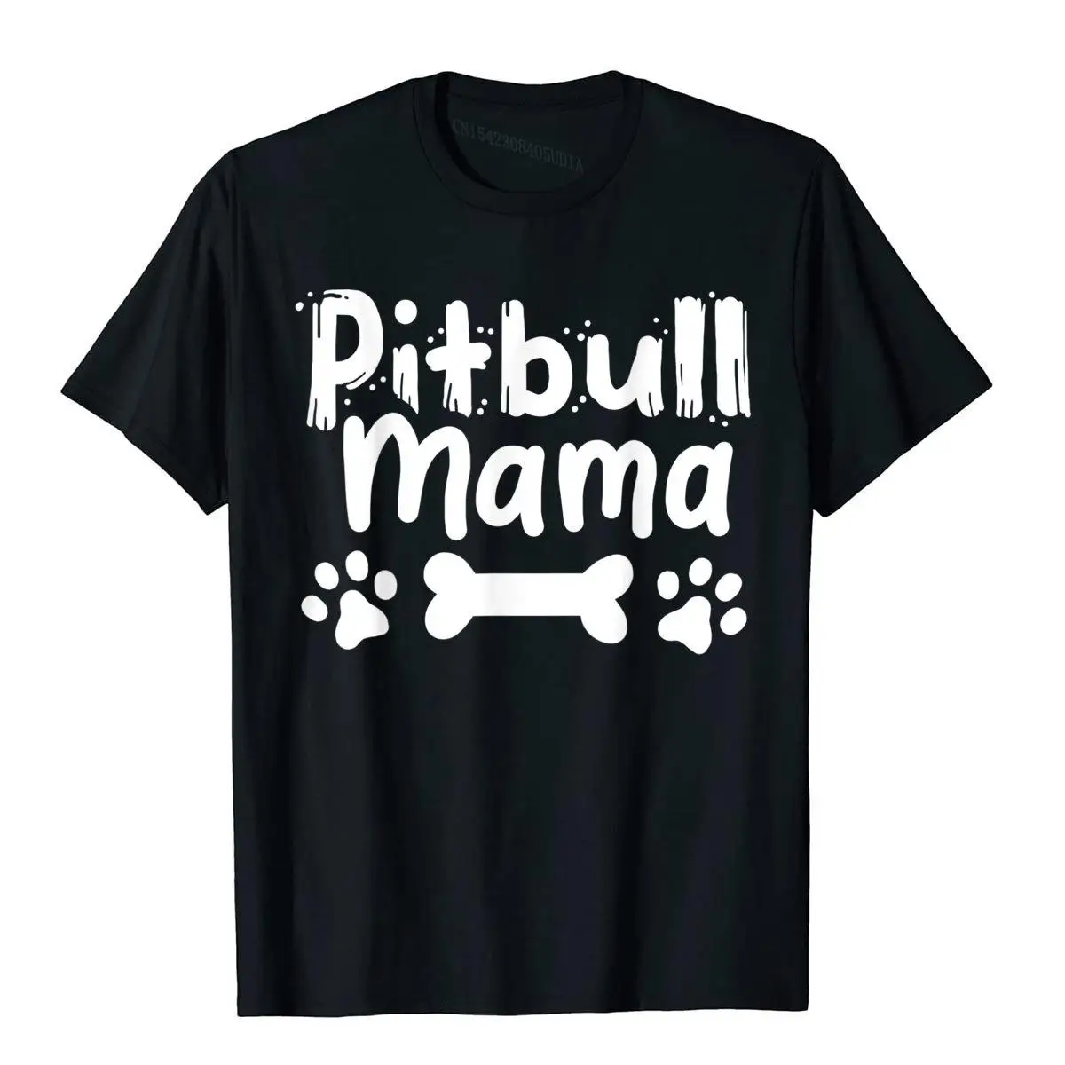 

Pitbull Mama Dog Mom Dog Lover Gift T-Shirt Cotton Tops Shirts For Men Street T Shirts Hip Hop Oversized