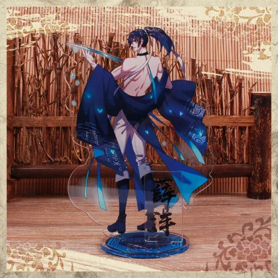 18 Аниме Grandmaster of Demonic Cultivation брелок Lan Wangji Wei Wuxian Jiang Cheng Jin Ling Милый Забавный мультяшный акриловый брелок - Цвет: 18