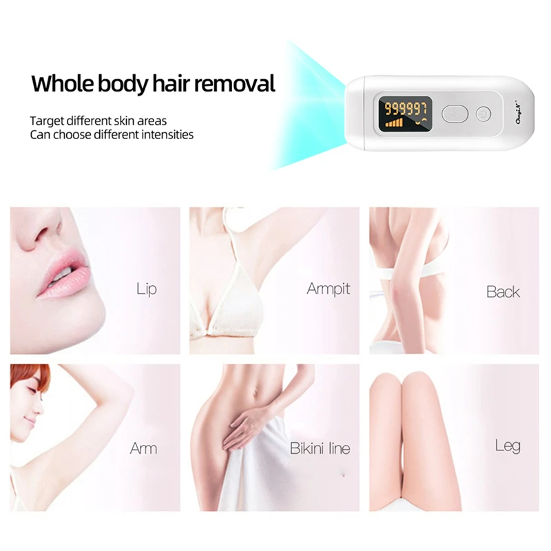 

CkeyiN 990000 Flashes IPL Permanent Laser Hair Epilator Professional Painless Hair Remover Skin Rejuvenation Lady Shaver Machine