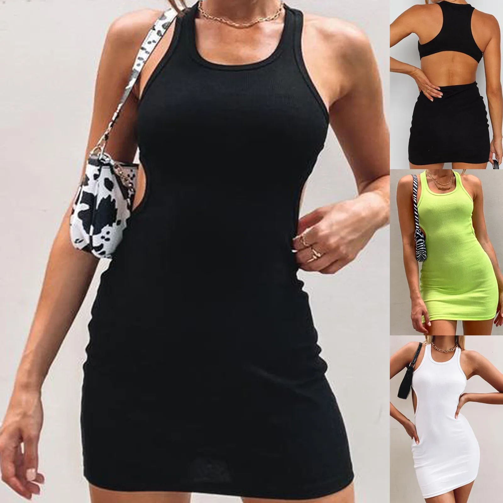

Summertime dresses for women casual Fashion One-piece Sexy One-piece Dress fo ladies плае 2021