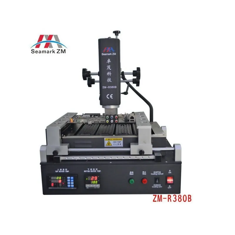 ZhuoMao ZM R380B инфракрасный и горячий воздух BGA паяльная станция 3000 Вт Мощность pcb