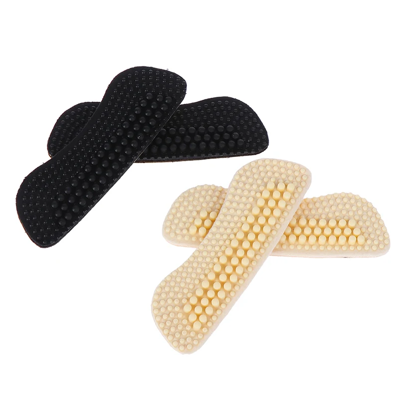 

1Pair New Liner Grips Back Heel Inserts Insoles Massage Gel Fabric Shoe Pads Silicone Inserts Fashion Soft Sticky Silica