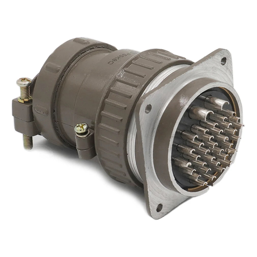 

ZHQCN Панельное крепление «гнездо-штырь» M55 35 Pin терминал авиационный Циркулярный штекер гнездо водонепроницаемый IP67 разъем адаптер питания