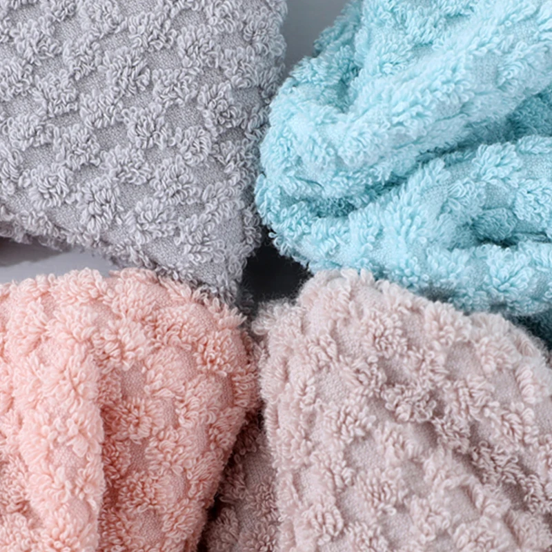 

CRYSTALLOVE Pure Cotton Simple Absorbent Soft Breathable Jacquard Family Wash Bath Towel Quick-drying Machine Washable