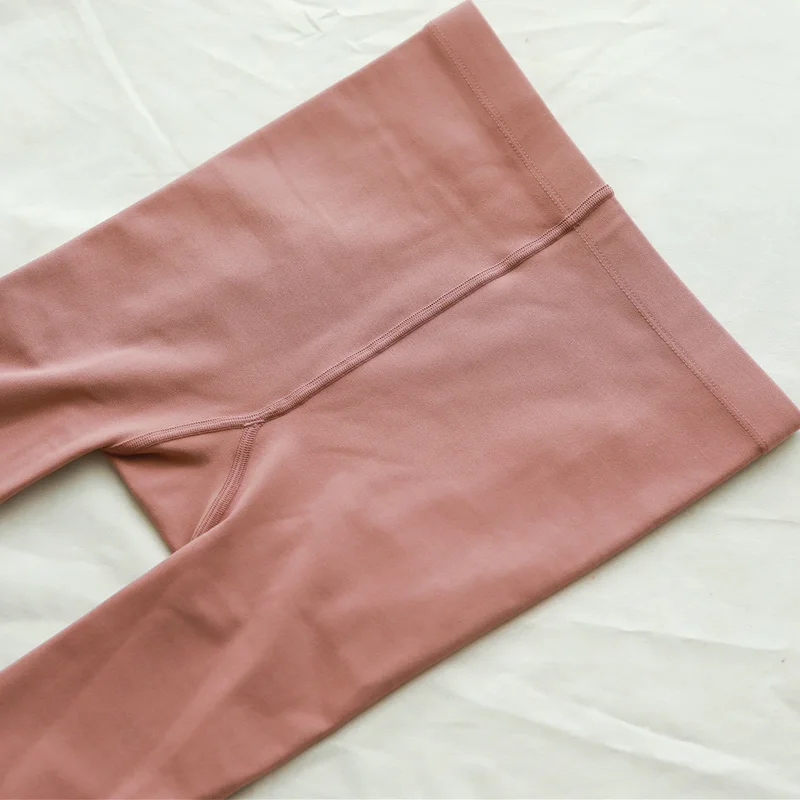 Новинка легкие флисовые бесшовные колготки карамельных цветов модные