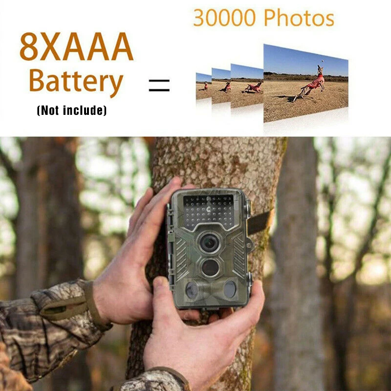 Фотоловушка HC800A 1080P HD инфракрасная камера ночного видения