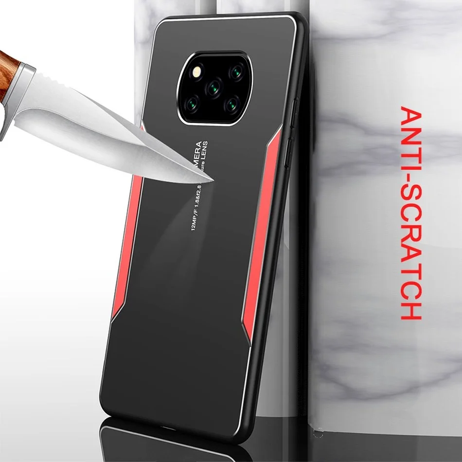 Чехол-накладка для Xiaomi Poco X3 Pro NFC Pocophone X 3 алюминиевый металлический матовый