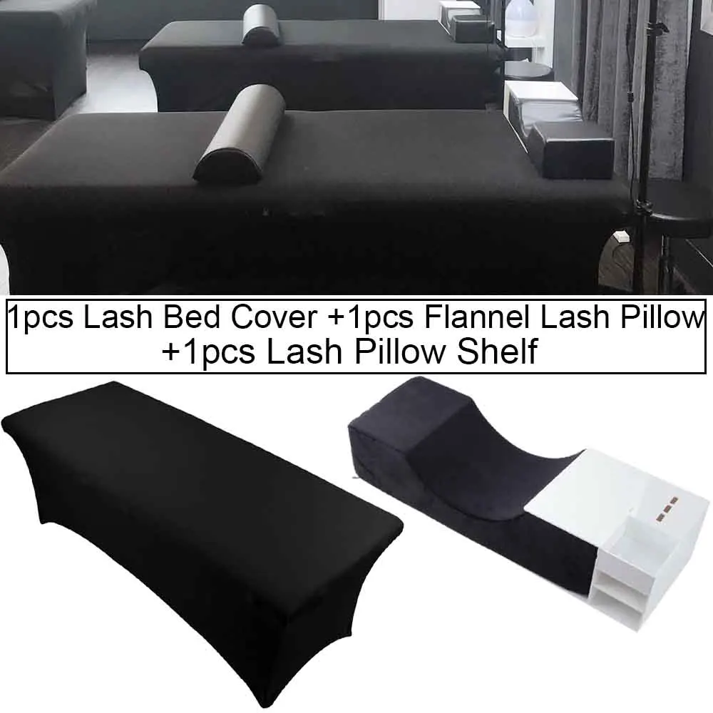 Фланелевые накладные ресницы для прививки ресниц подушки шеи и простыни красоты