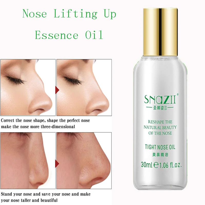 

Nose Up Heighten Rhinoplasty oil 30ml Nose Up Heighten Rhinoplasty Nasal Bone Remodeling Pure Natural Care Thin Smaller nose