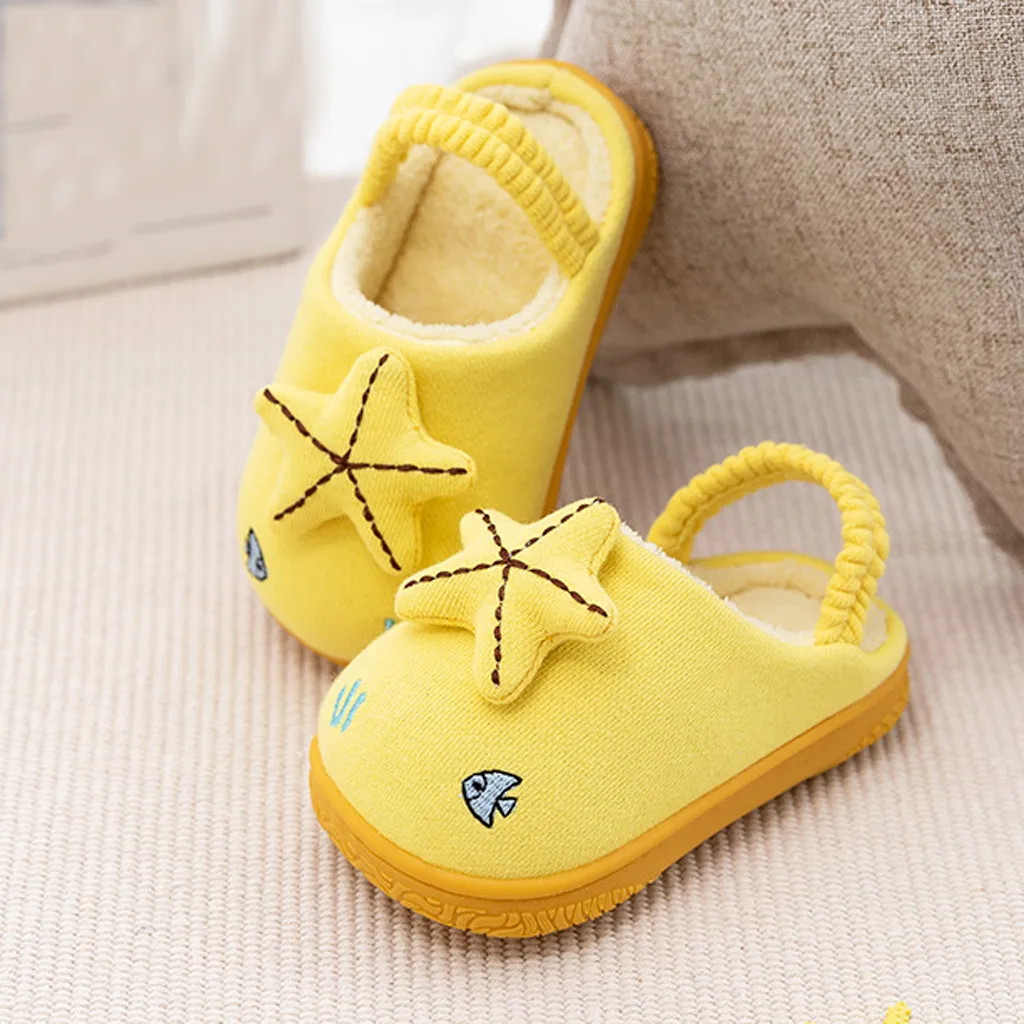 От 1 до 4 лет обувь для малышей Весенне осенние тапочки маленьких детей