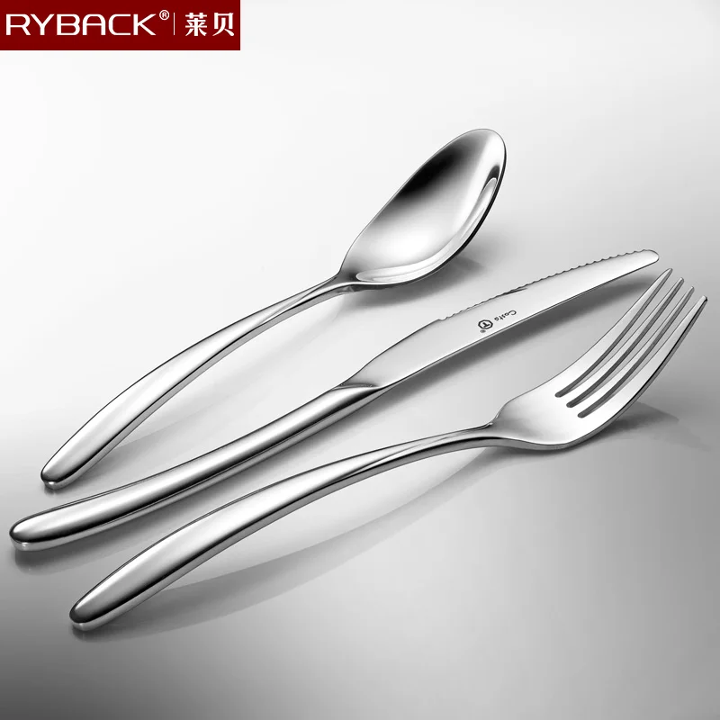 Нож для стейка вилка ложка набор из трех предметов Западный посуды весь домашний