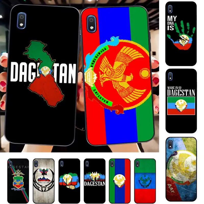 

Yinuoda Dagestan Flag Coat Of Arms Eagle Phone Case for Samsung A51 01 50 71 21S 70 31 40 30 10 20 S E 11 91 A7 A8 2018
