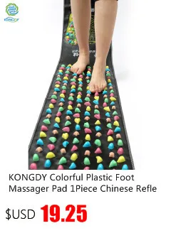 KONGDY 1 шт. иглоукалывание булыжник красочные ноги рефлексотерапия ходьбы камень квадратный массажер для ног Подушка для расслабления тела
