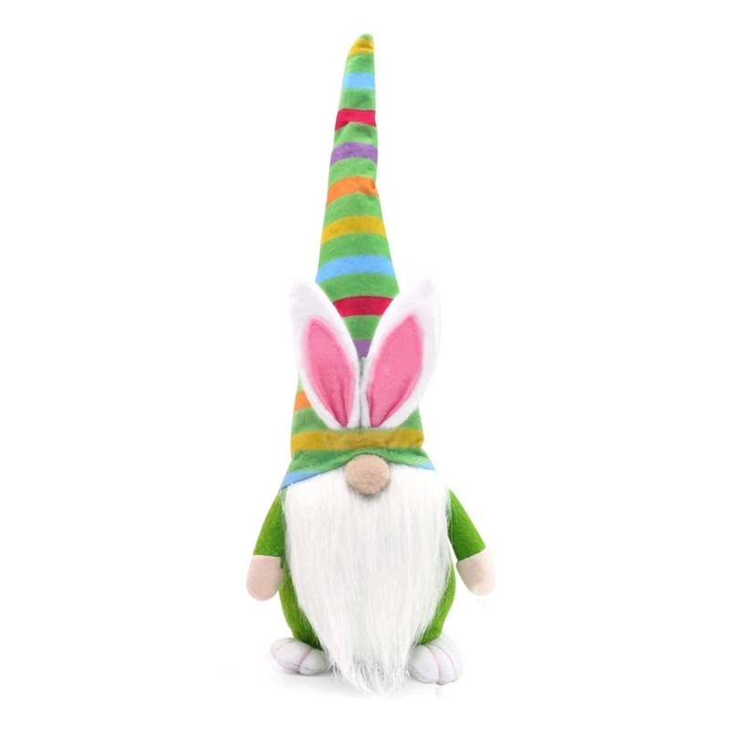 

Cute Rabbit Easter Bunny Gnome Decoratio Doll Home Party Decorations Kids Toys N1HB
