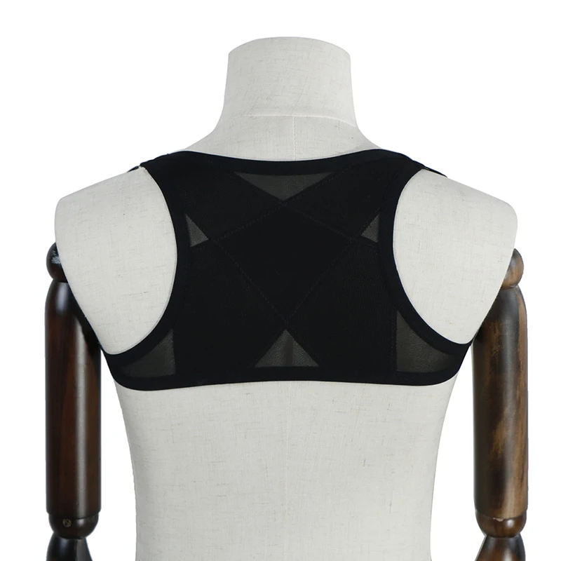 Поддерживающий Пояс для спины позвоночника регулируемый Корректор осанки до