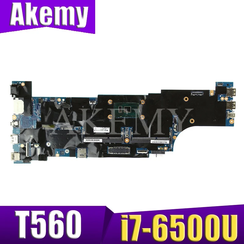 Высокое качество для ThinkPad T560 P50S Материнская плата ноутбука 01AY312 с SR2F1 I7 6600U ЦП 100%